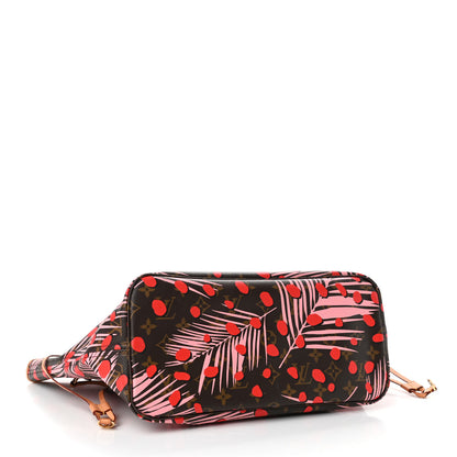 Louis Vuitton Monogram Jungle Dots Neo Neverfull MM Sugar Pink Poppy 3 of 4