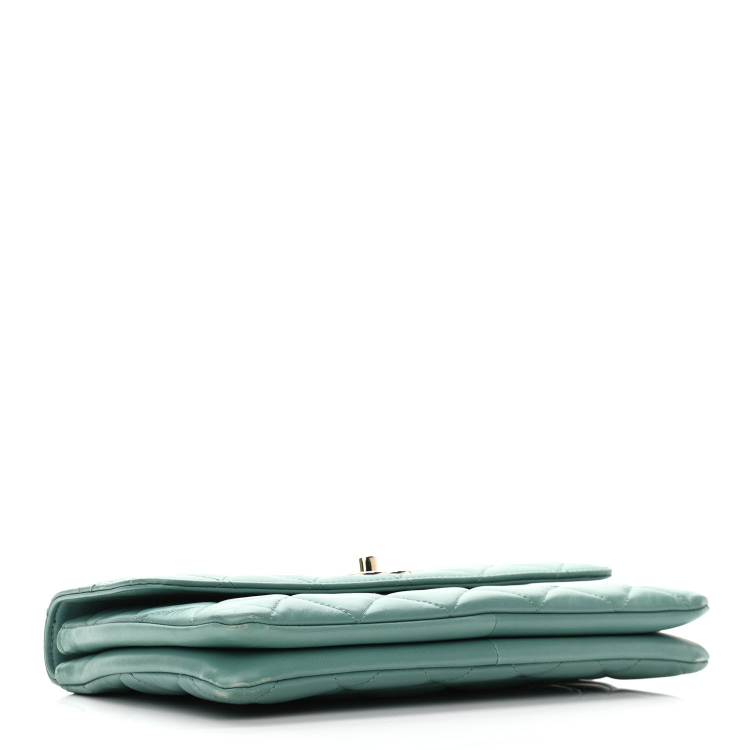 Chanel Lambskin Quilted Medium Trendy CC Flap Light Green 3 of 10