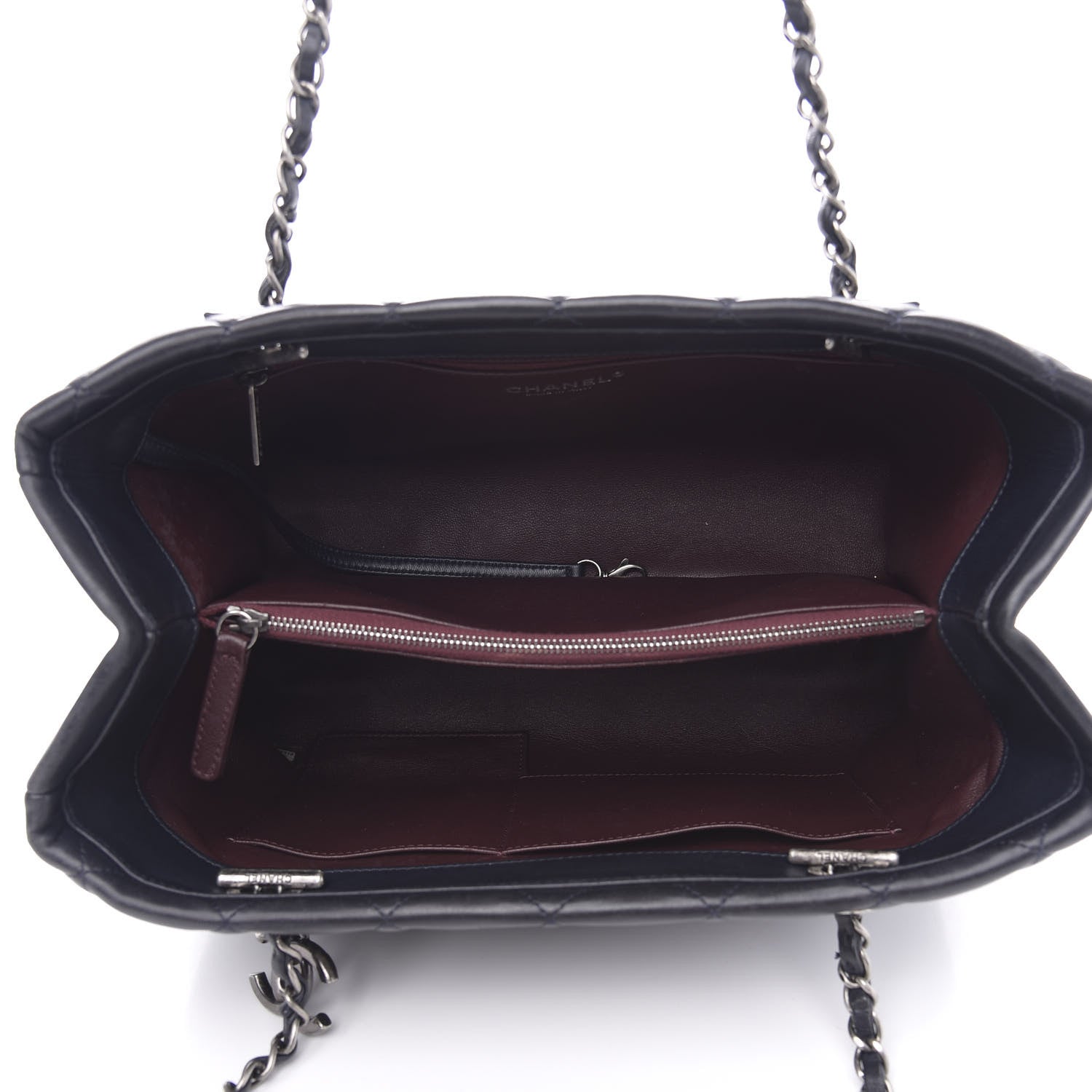 Chanel Lambskin Quilted Trendy CC Tote Black 5 of 21