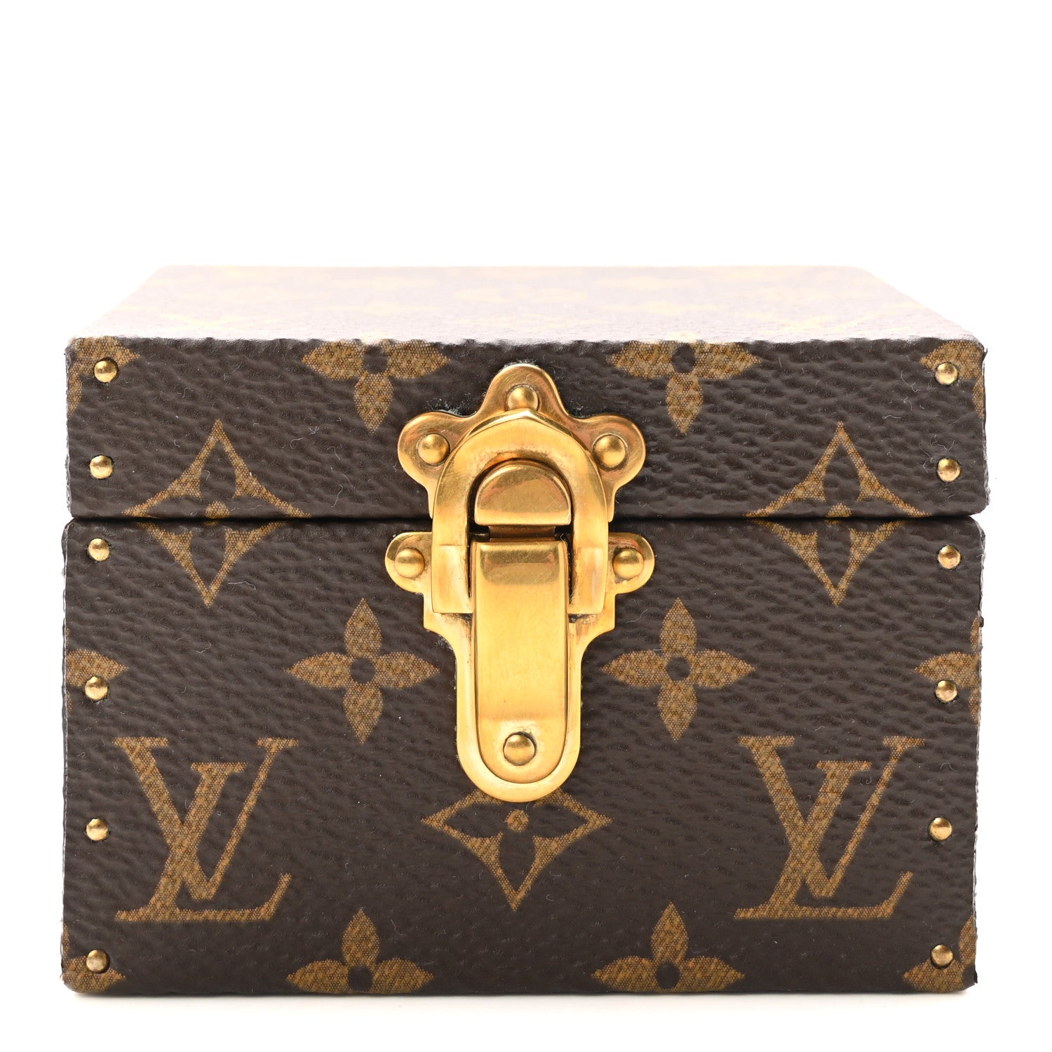 Louis Vuitton Monogram Ring Box Mini Trunk Case 1 of 7