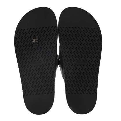 Hermes Calfskin Womens Chypre Sandals 40 Black 5 of 10