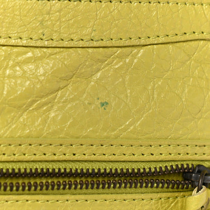 Balenciaga Agneau Classic Hardware Flat Crossbody Jaune Poussin 11 of 17