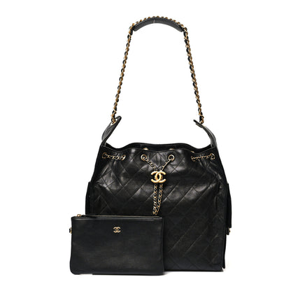 Chanel Caviar Quilted Medium Chanel 25 Handbag Black 3 of 11