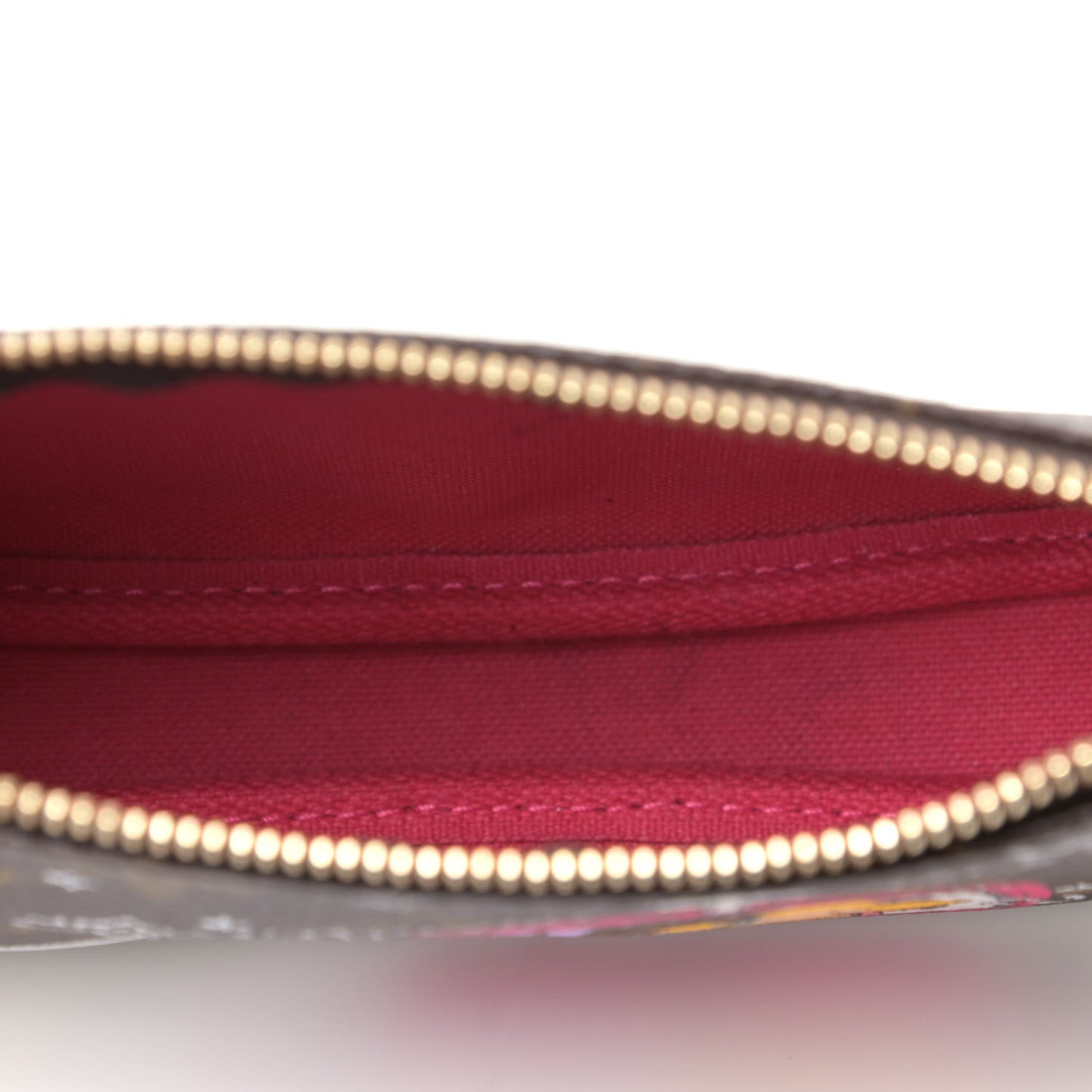 Monogram 2019 Christmas Animation Mini Courchevel Pochette Accessories Fuchsia