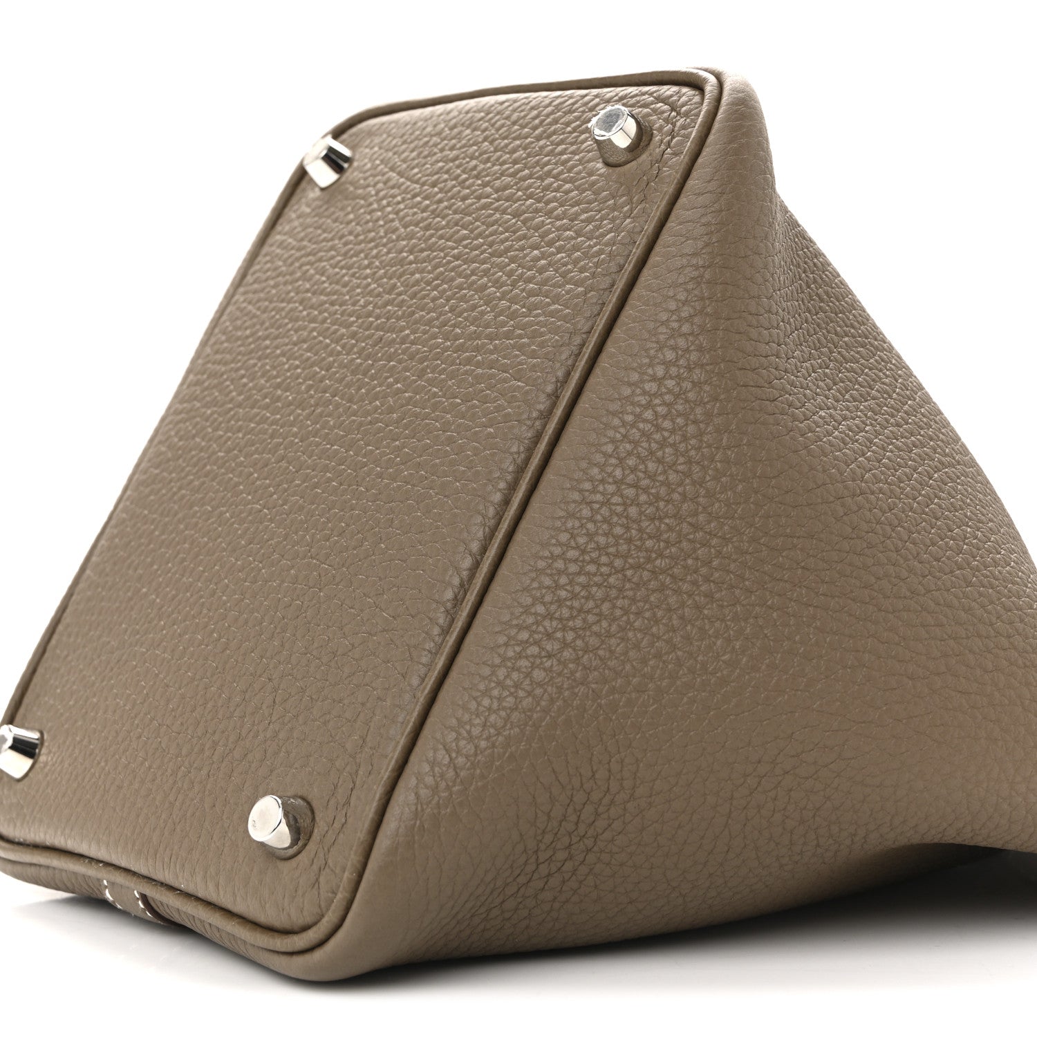 Hermes Taurillon Clemence Picotin Lock 18 PM Etoupe 10 of 14