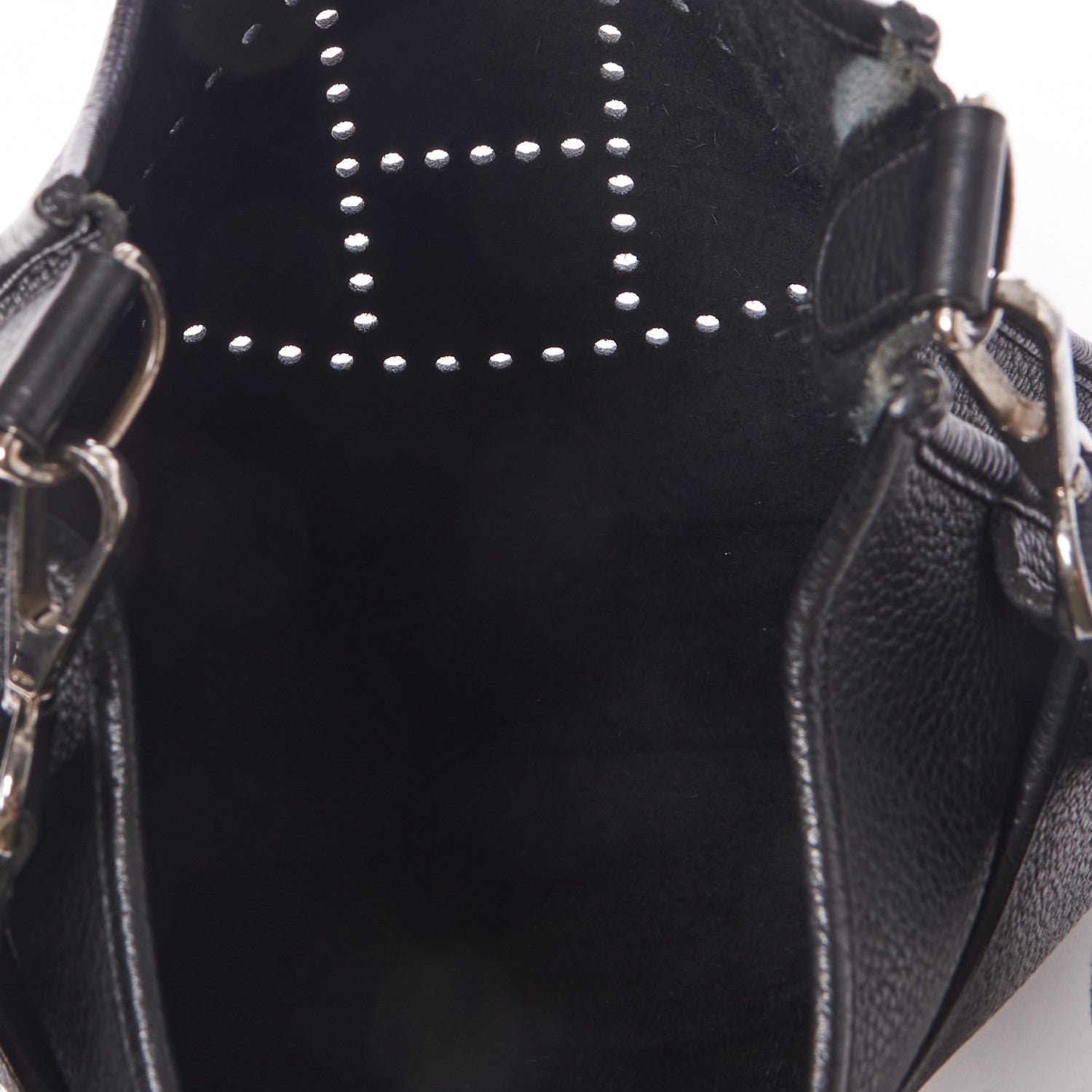 Hermes Taurillon Clemence Evelyne III GM Black 6 of 10