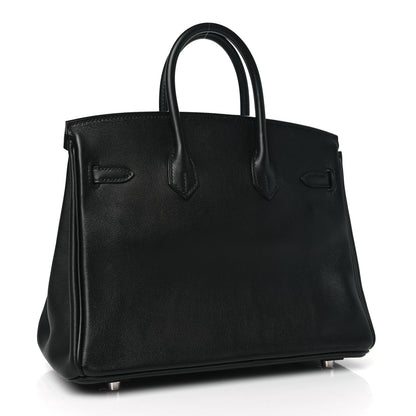 Hermes Swift Birkin 25 Black 3 of 11