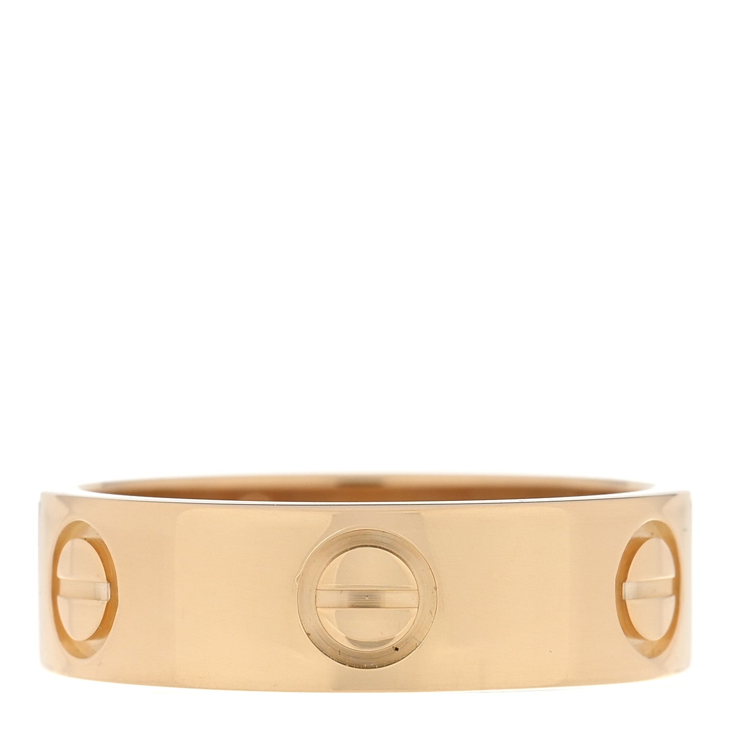 Cartier 18K Yellow Gold 5.5mm LOVE Ring 52 6 1 of 4