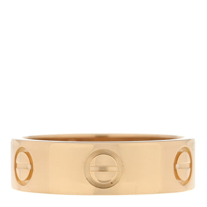 Cartier 18K Yellow Gold 5.5mm LOVE Ring 52 6 1 of 4