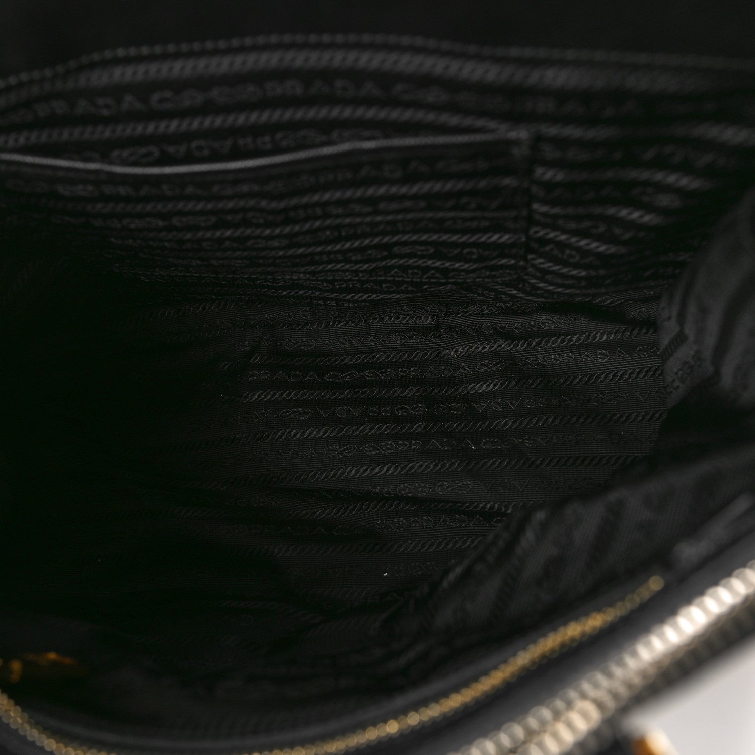 Prada Saffiano Small Galleria Double Zip Tote Black 5 of 13