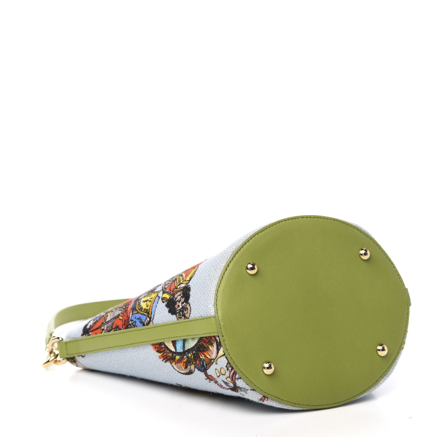 Dolce & Gabbana Canvas Printed Shoulder Bag Multicolor 4 of 9