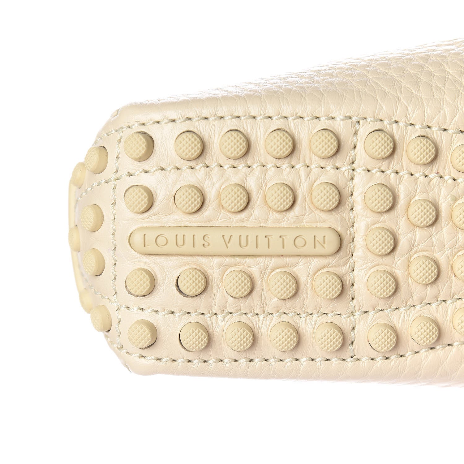 Louis Vuitton Calfskin Damier Azur Gloria Loafers 40 6 of 10