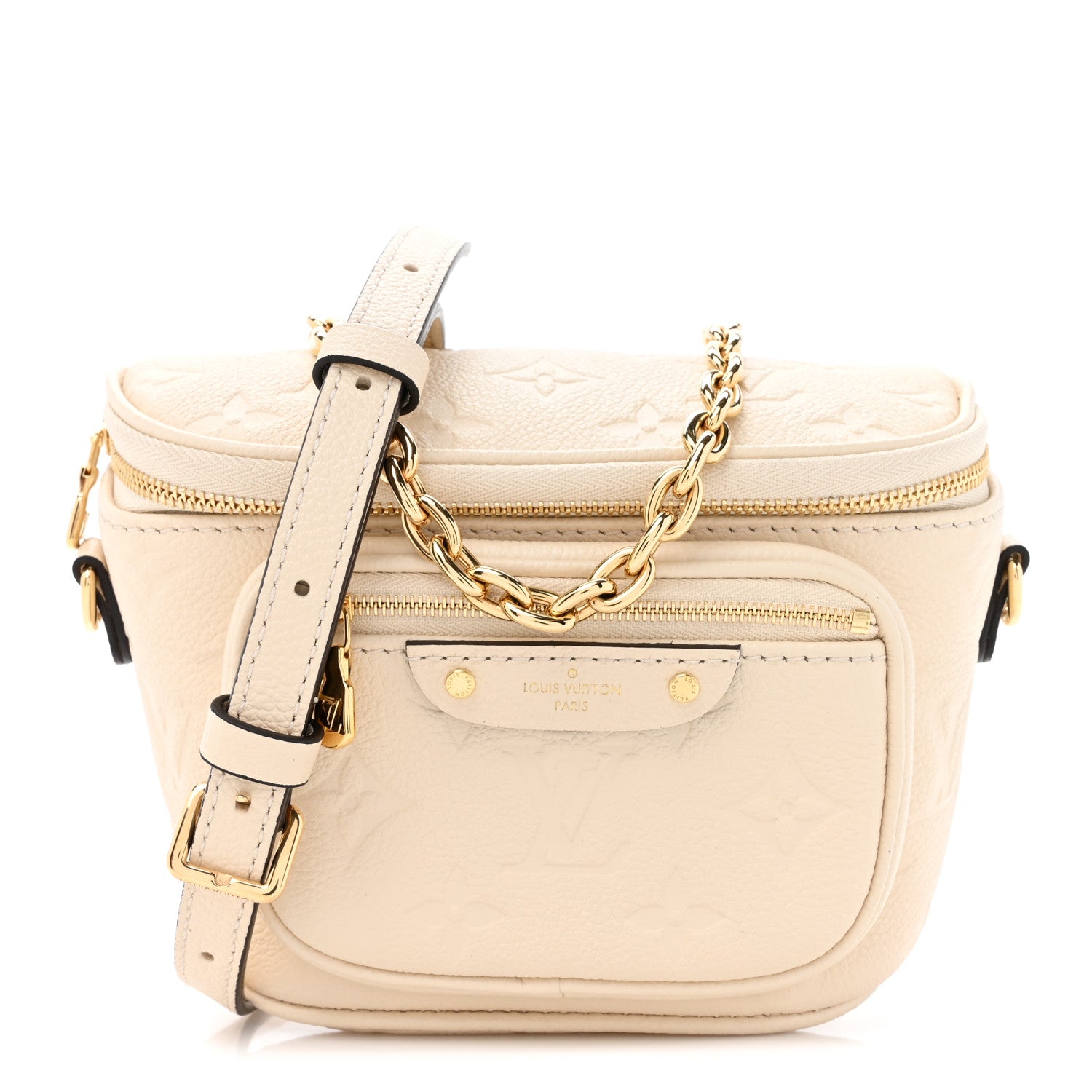 Louis Vuitton LOUIS VUITTON Empreinte Mini Bumbag Cream 1 of 10
