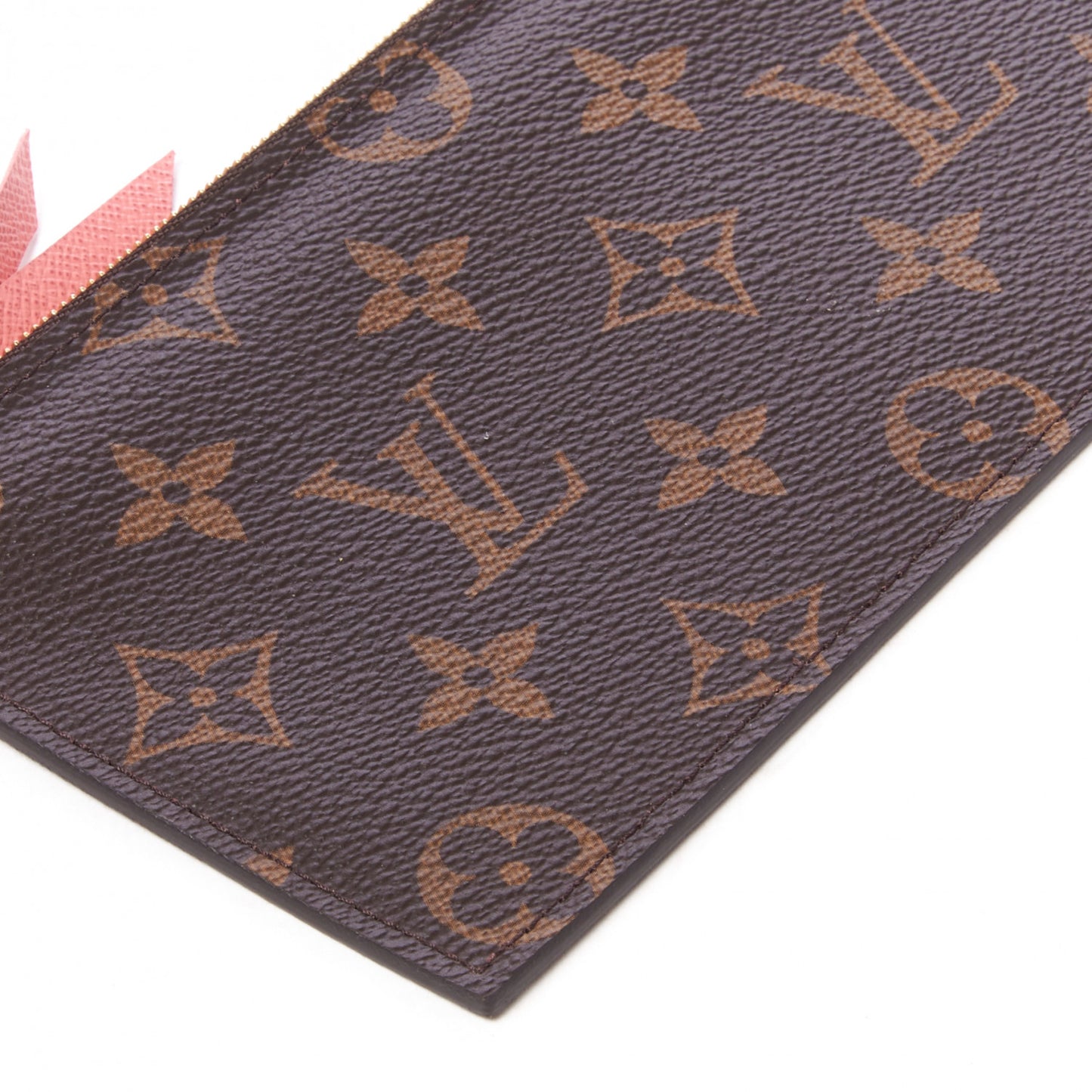 Monogram Felicie Chain Wallet Zippered Insert