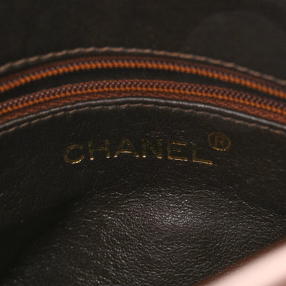 Chanel Lambskin Vertical Quilted Tassel Camera Case Brown 6 of 10
