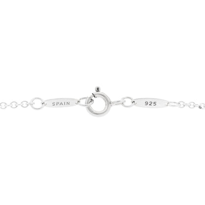 Tiffany Sterling Silver 27mm Elsa Peretti Open Heart Pendant Necklace 5 of 6