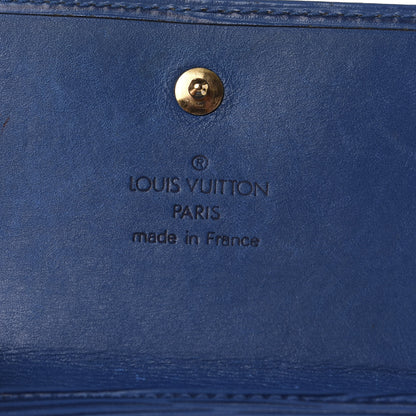 Louis Vuitton Epi Elise Wallet Myrtille 6 of 10