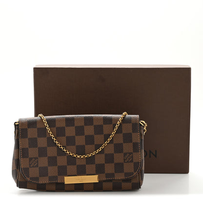 Louis Vuitton Damier Ebene Favorite MM 14 of 14