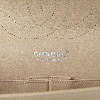 Chanel Lambskin Quilted Jumbo Double Flap Beige Clair 10 of 12