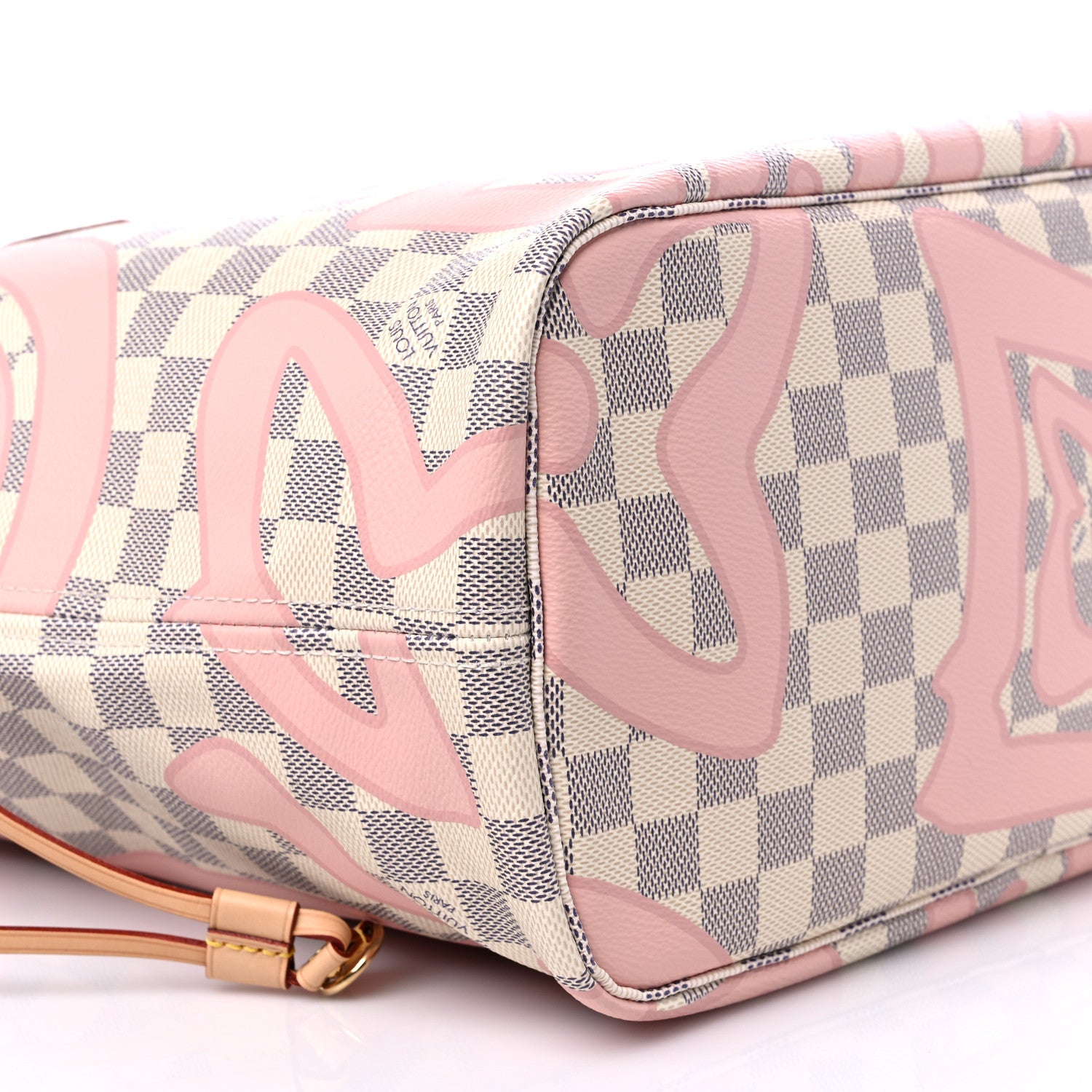 Louis Vuitton Damier Azur Tahitienne Neverfull MM 10 of 13
