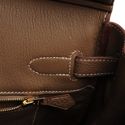 Hermes Togo Birkin 35 Etoupe 10 of 24