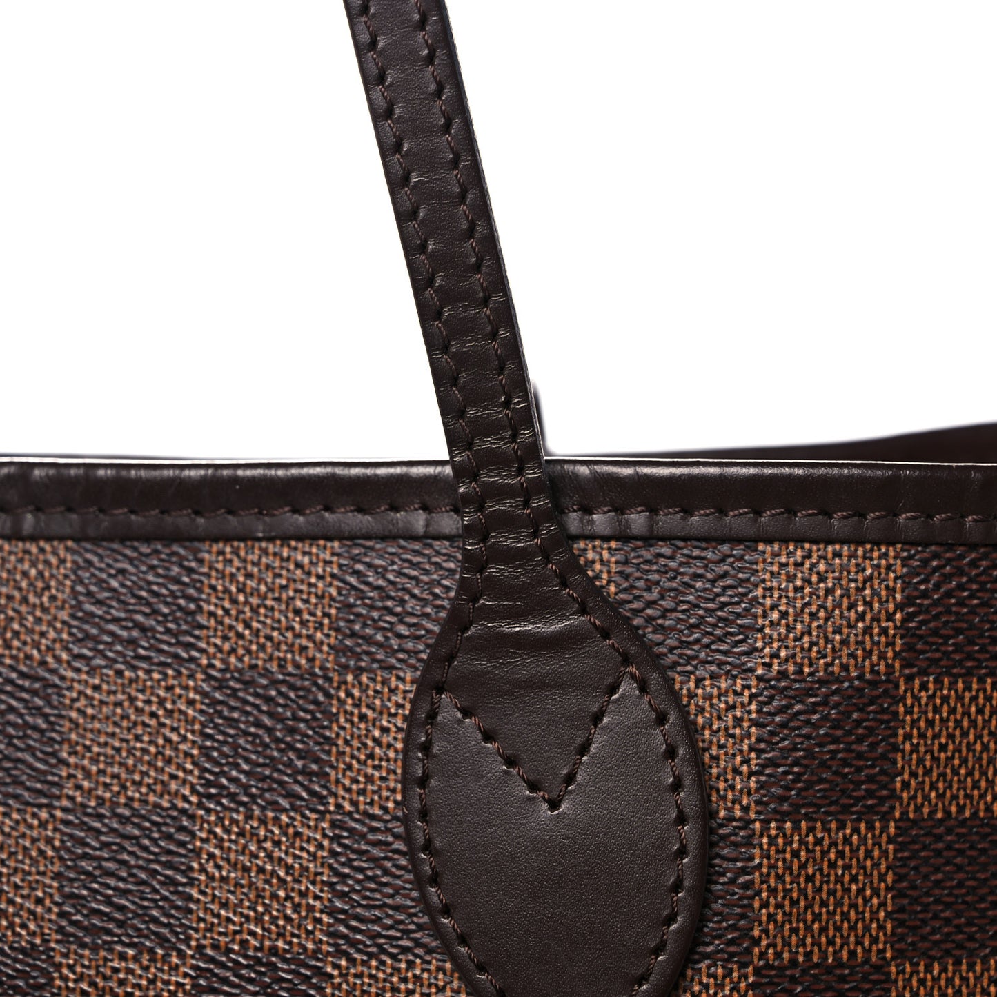 Damier Ebene Neo Neverfull MM Rose Ballerine