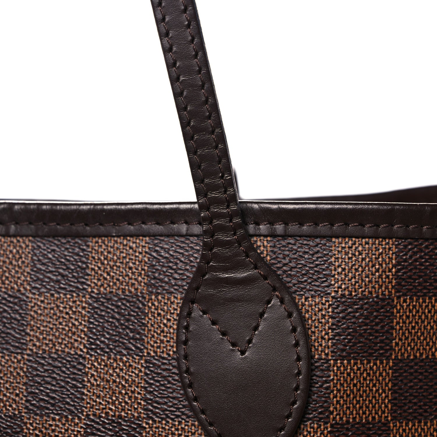 Louis Vuitton Damier Ebene Neo Neverfull MM Rose Ballerine 19 of 24