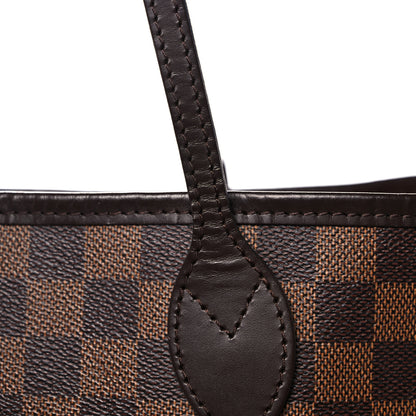 Louis Vuitton Damier Ebene Neo Neverfull MM Rose Ballerine 19 of 24