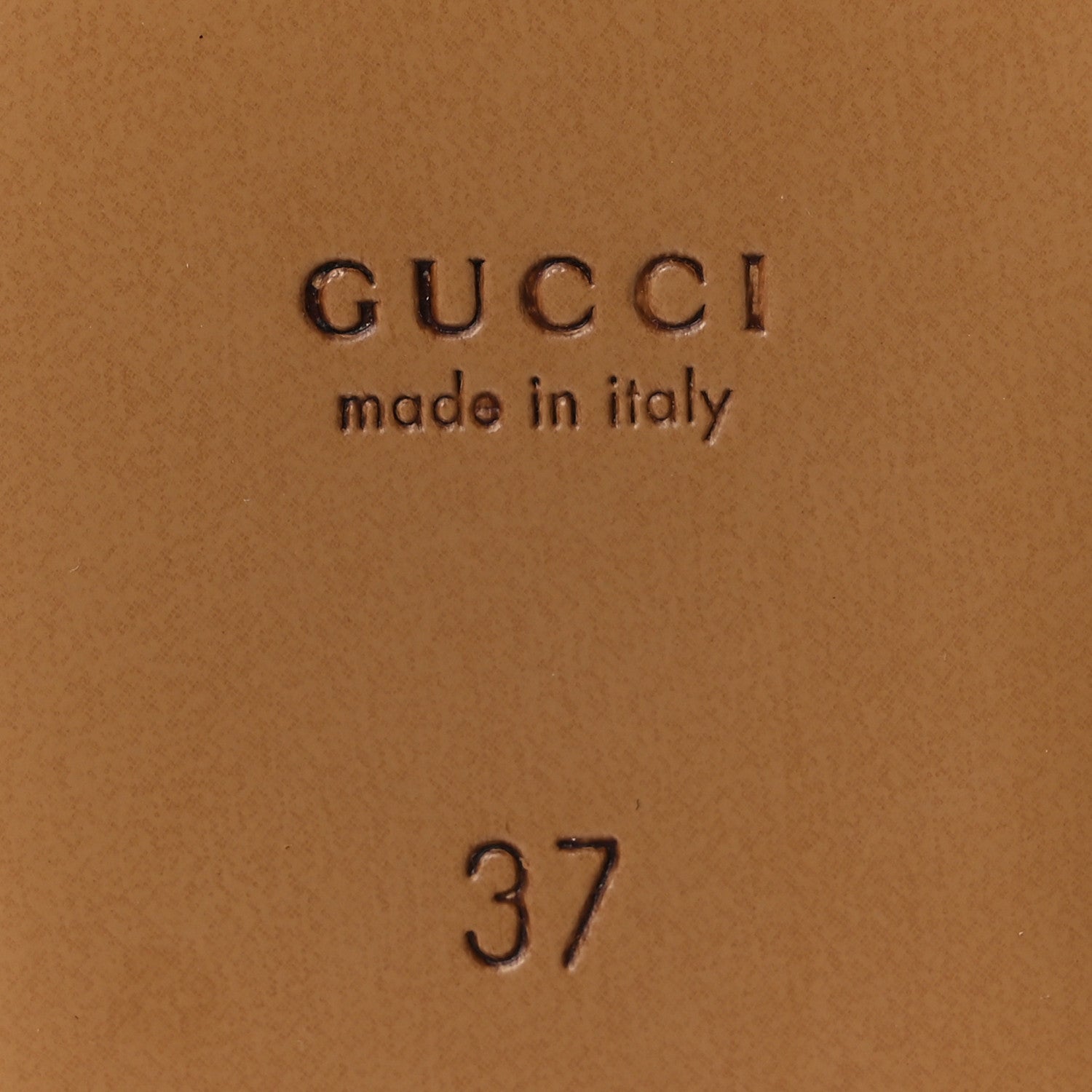 Gucci Glamour Calfskin Guccissima Womens Princetown Slippers 37 New Ivoire 8 of 11