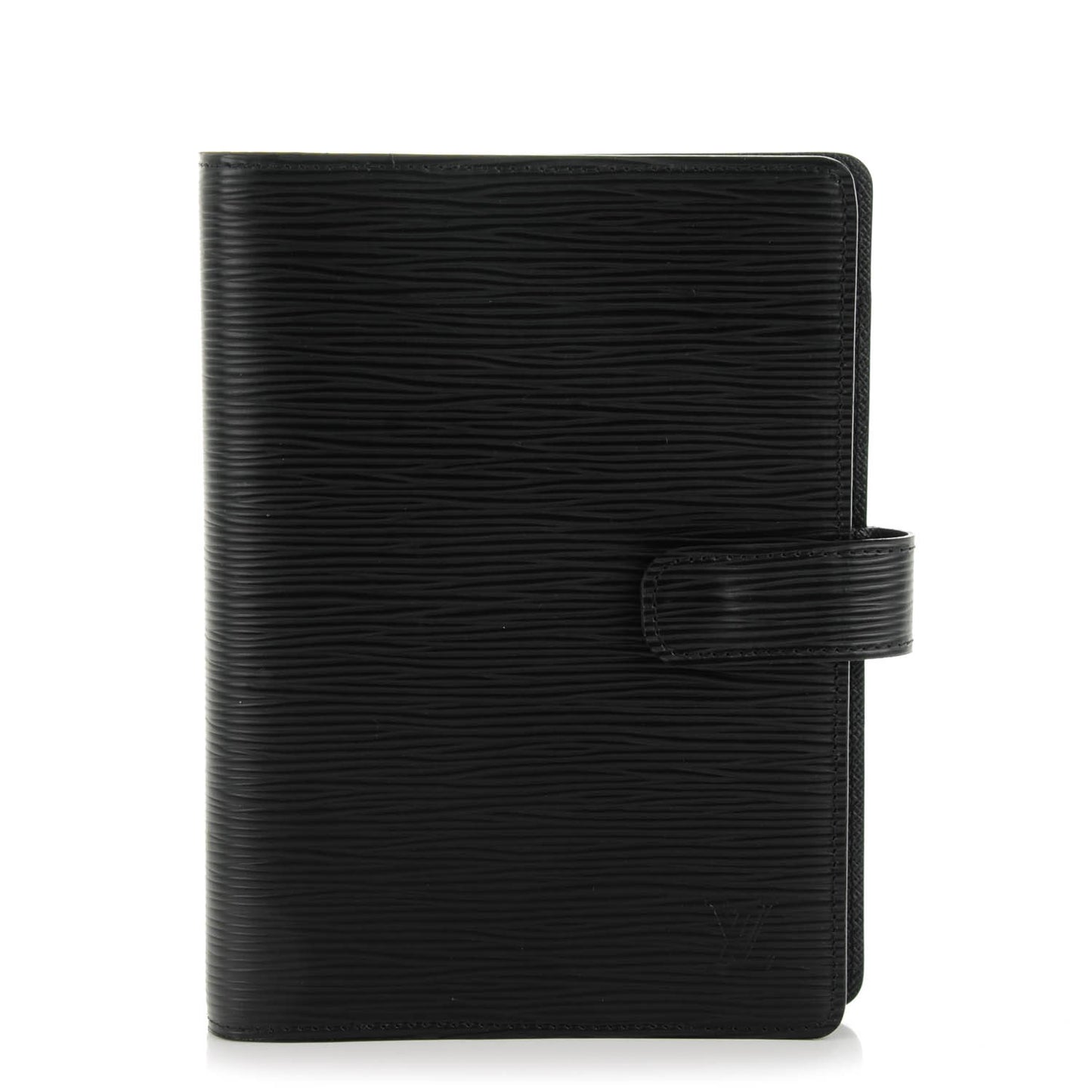 Epi Medium Ring Agenda Cover Black