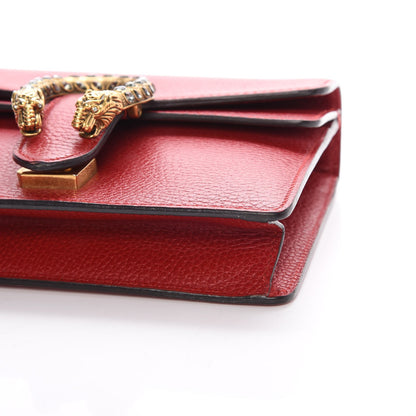Gucci Calfskin Mini Dionysus Shoulder Bag Hibiscus Red 9 of 9