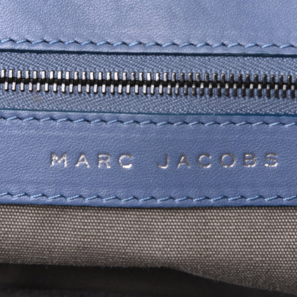 Marc Jacobs Calfskin Snake Print Stam Blue 8 of 22