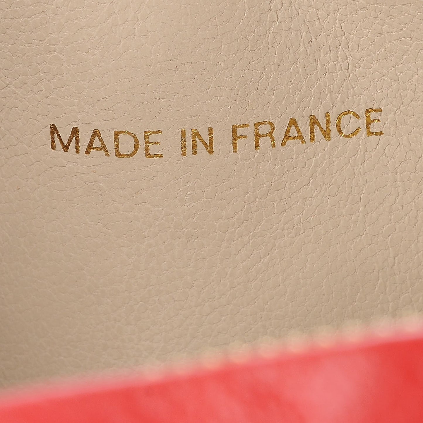 Caviar Quilted Camera Case Red