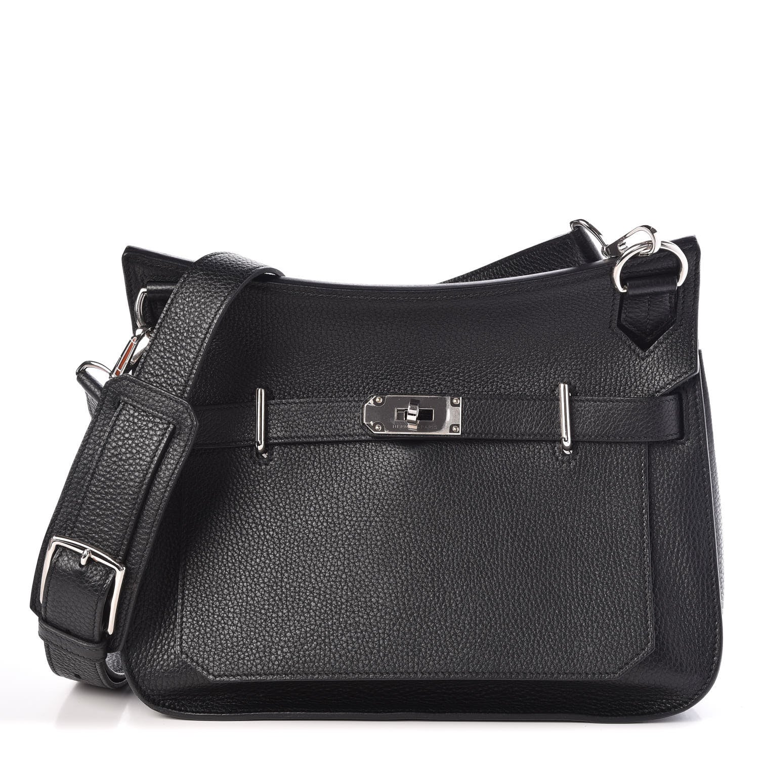 Hermes Taurillon Clemence Jypsiere 31 Black 1 of 13