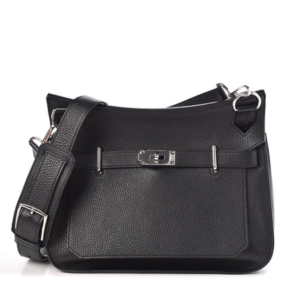 Hermes Taurillon Clemence Jypsiere 31 Black 1 of 13