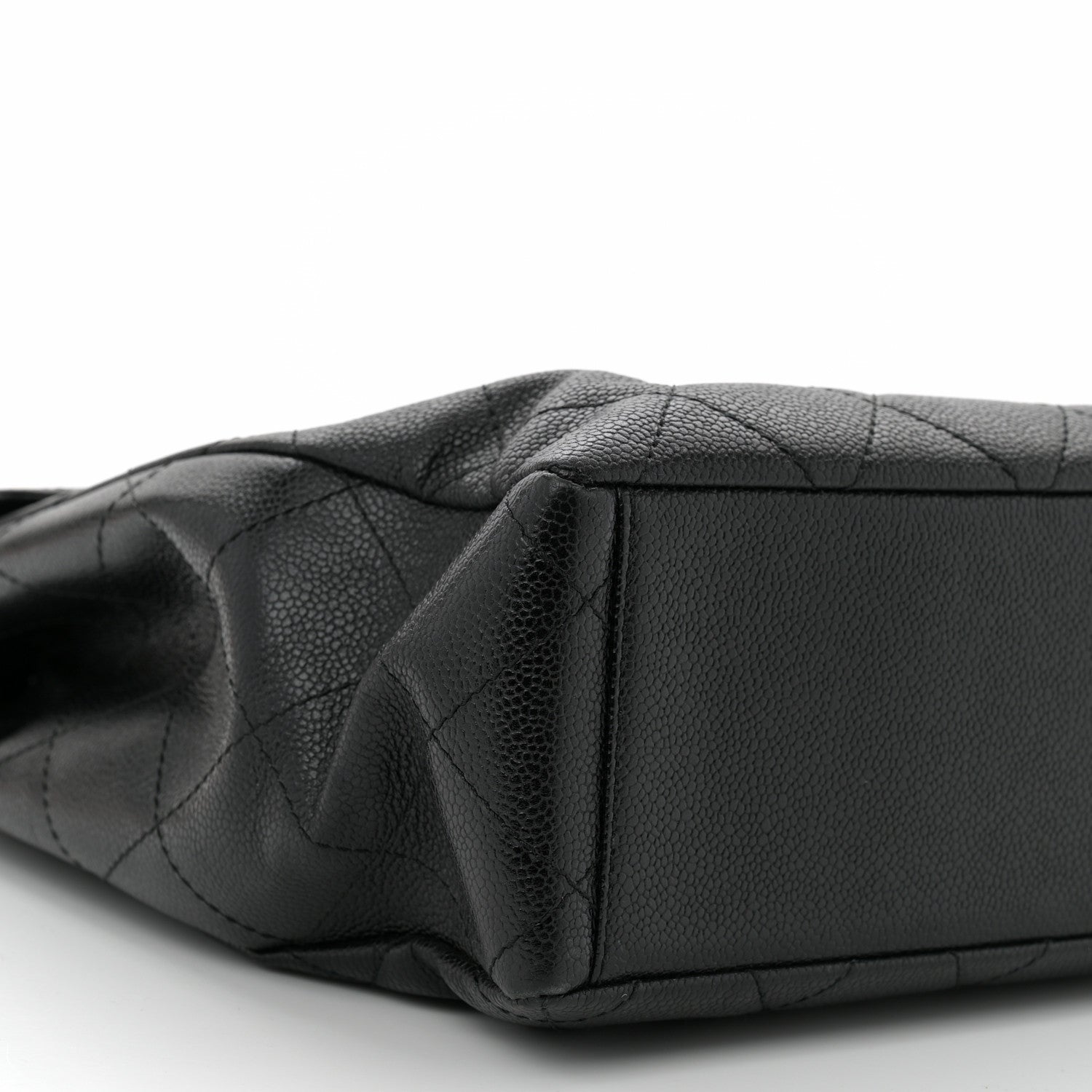 Chanel Caviar Quilted Single Flap Black 10 of 11