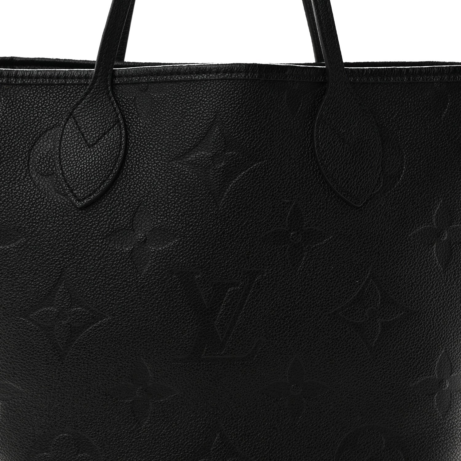 Louis Vuitton Empreinte Monogram Giant Neverfull MM Black 8 of 10