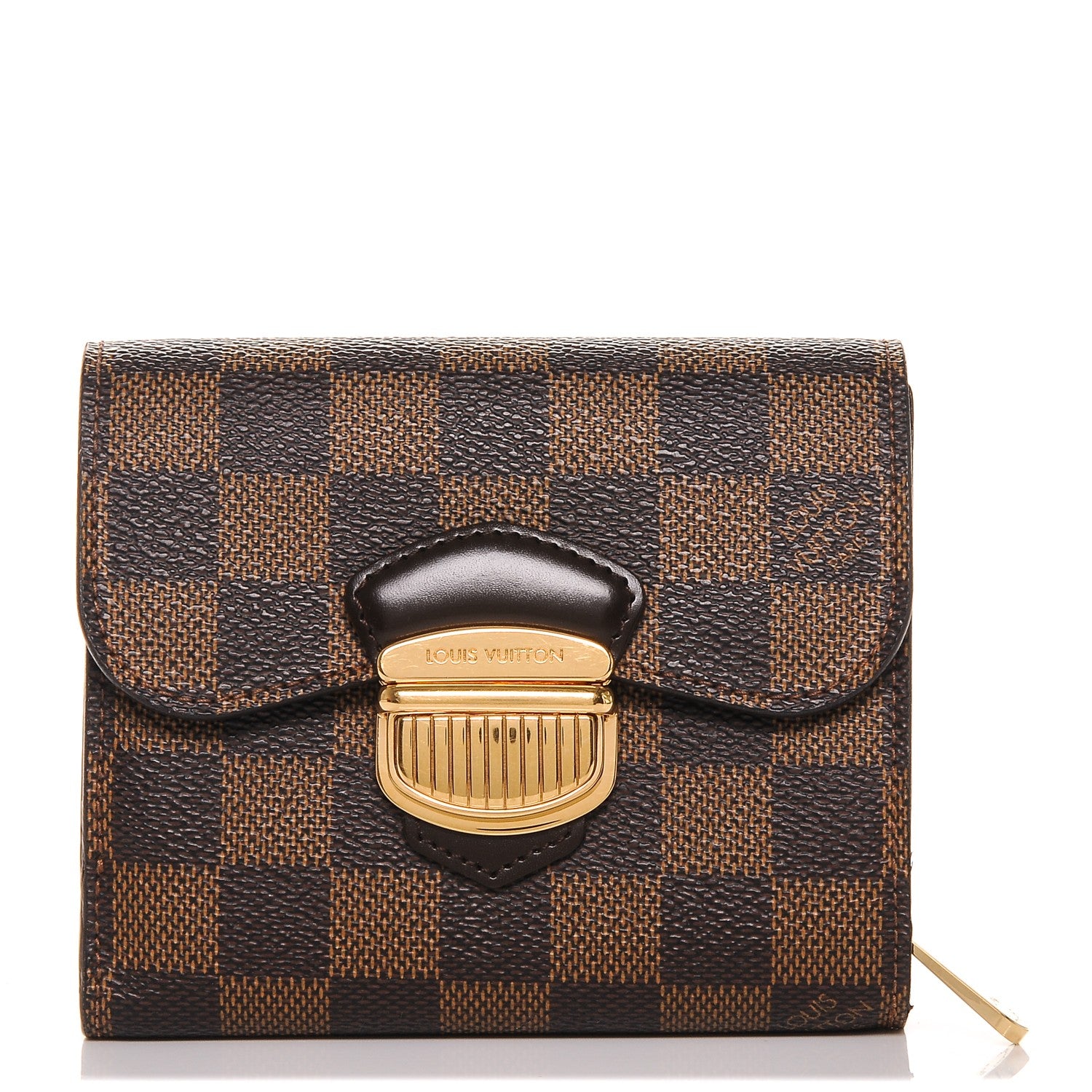 Louis Vuitton Damier Ebene Joey Wallet 1 of 7