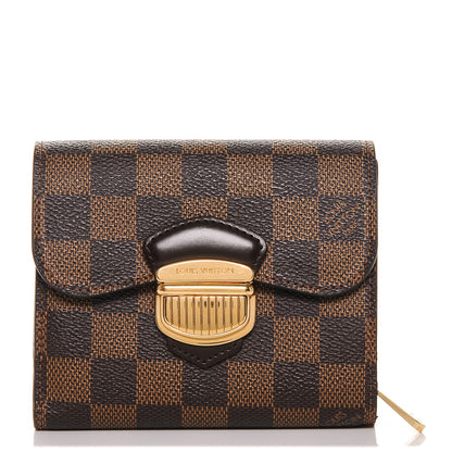 Louis Vuitton Damier Ebene Joey Wallet 1 of 7