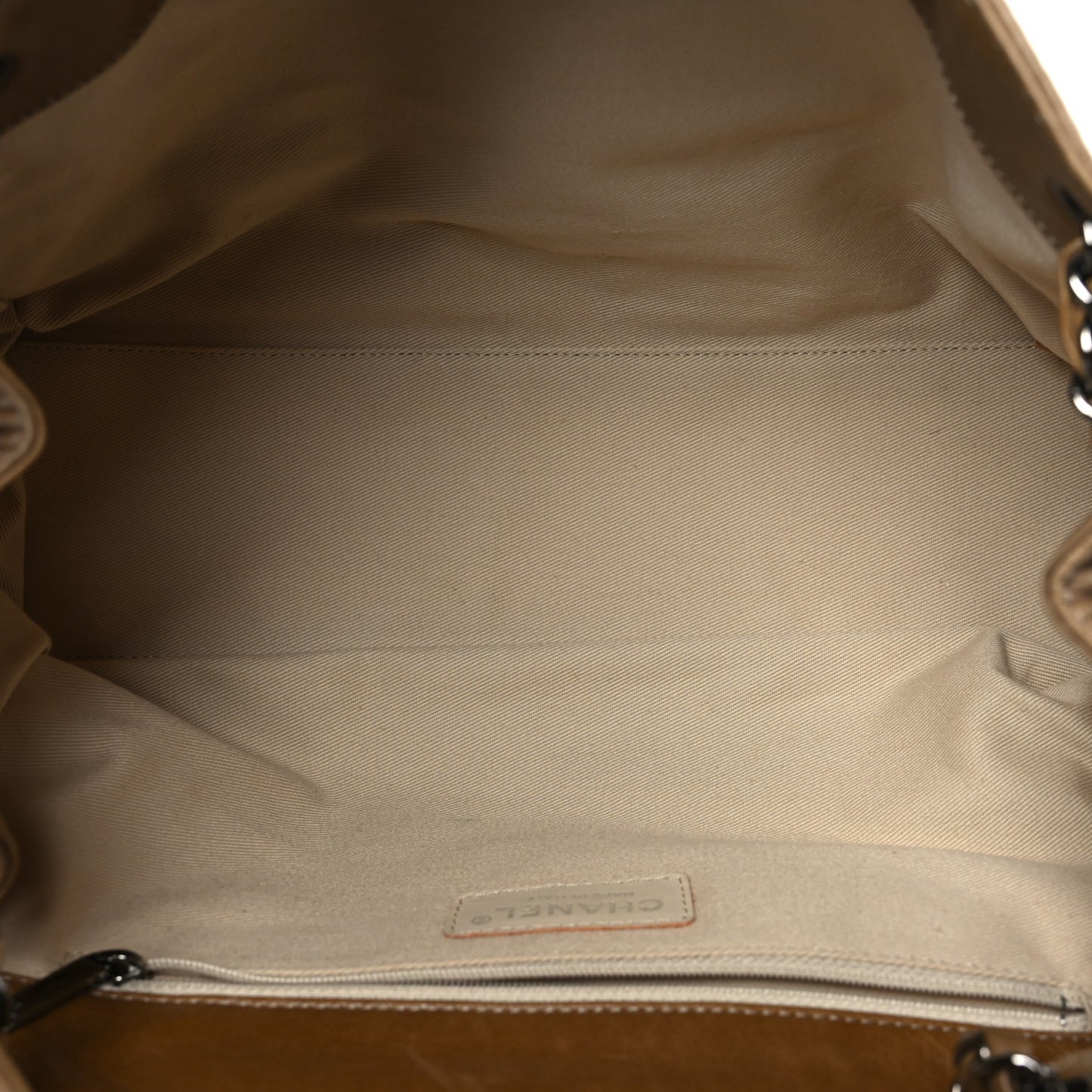 Lambskin Lax Accordion Flap Brown