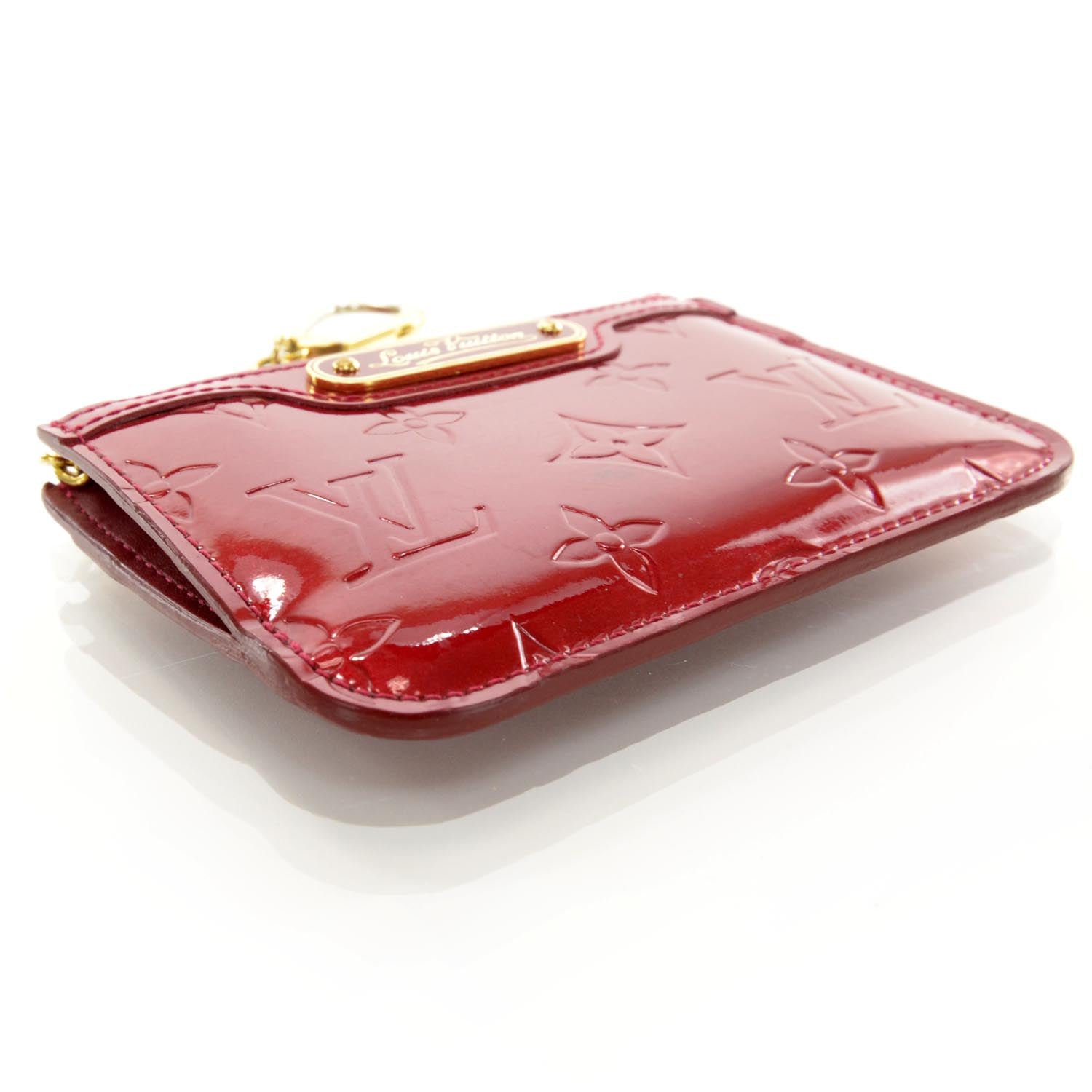 Louis Vuitton Vernis Key Pouch Pomme D'Amour 4 of 7