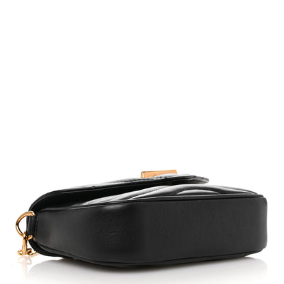 Louis Vuitton Calfskin New Wave Multi Pochette Black 4 of 9