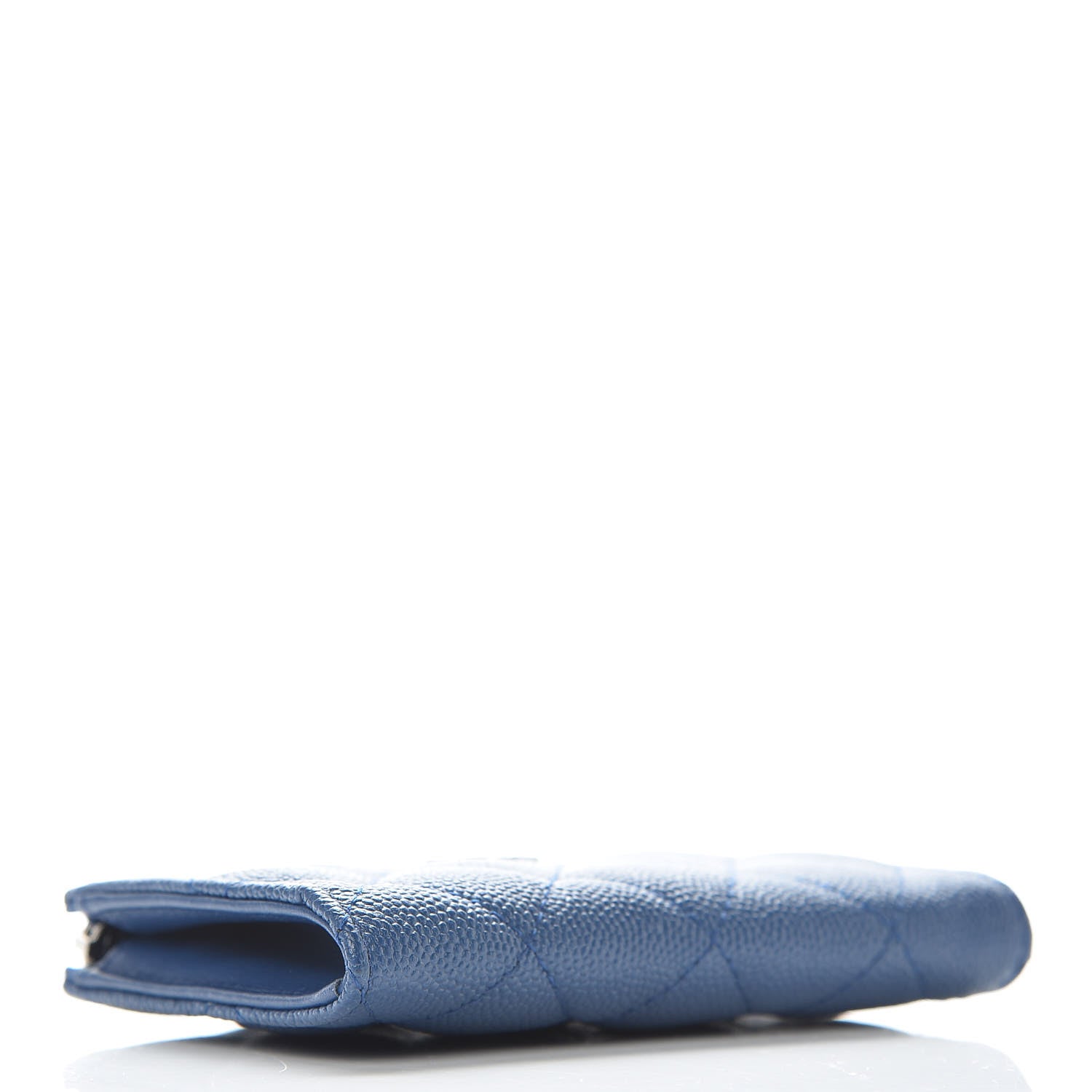 Chanel Caviar Quilted Key Holder Case Blue 4 of 8