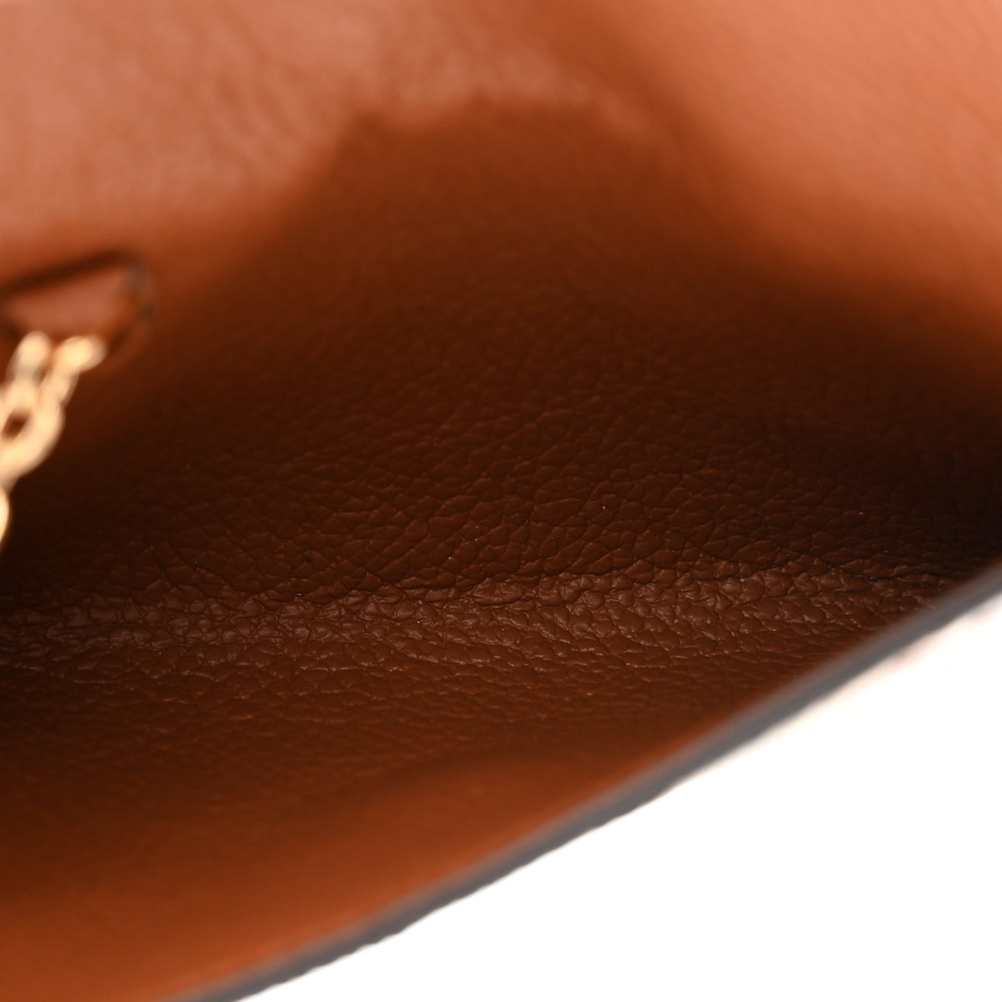 Empreinte Monogram Giant Wild At Heart Key Pouch Caramel