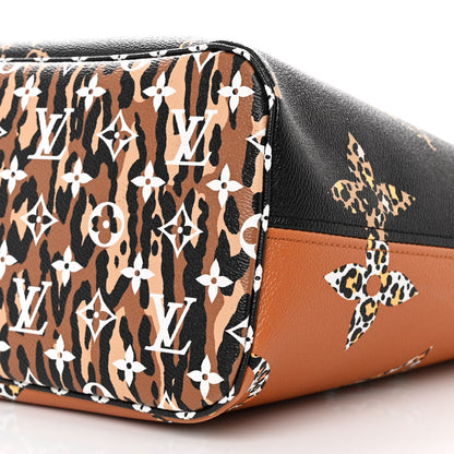 Louis Vuitton Monogram Giant Jungle Neverfull MM Black 11 of 11
