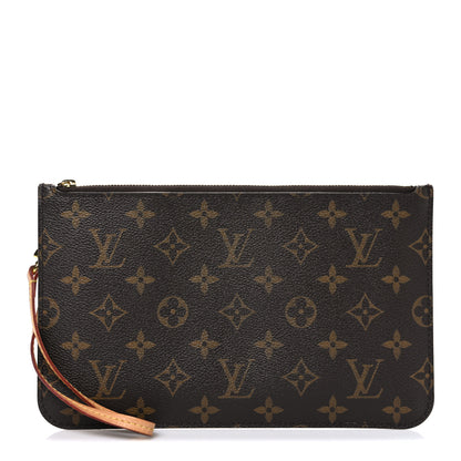 Louis Vuitton Monogram Neverfull MM GM Pochette 1 of 10
