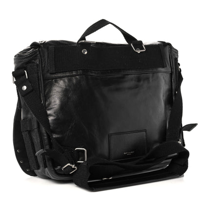 Saint Laurent Lambskin Shoulder Bag Black 3 of 9