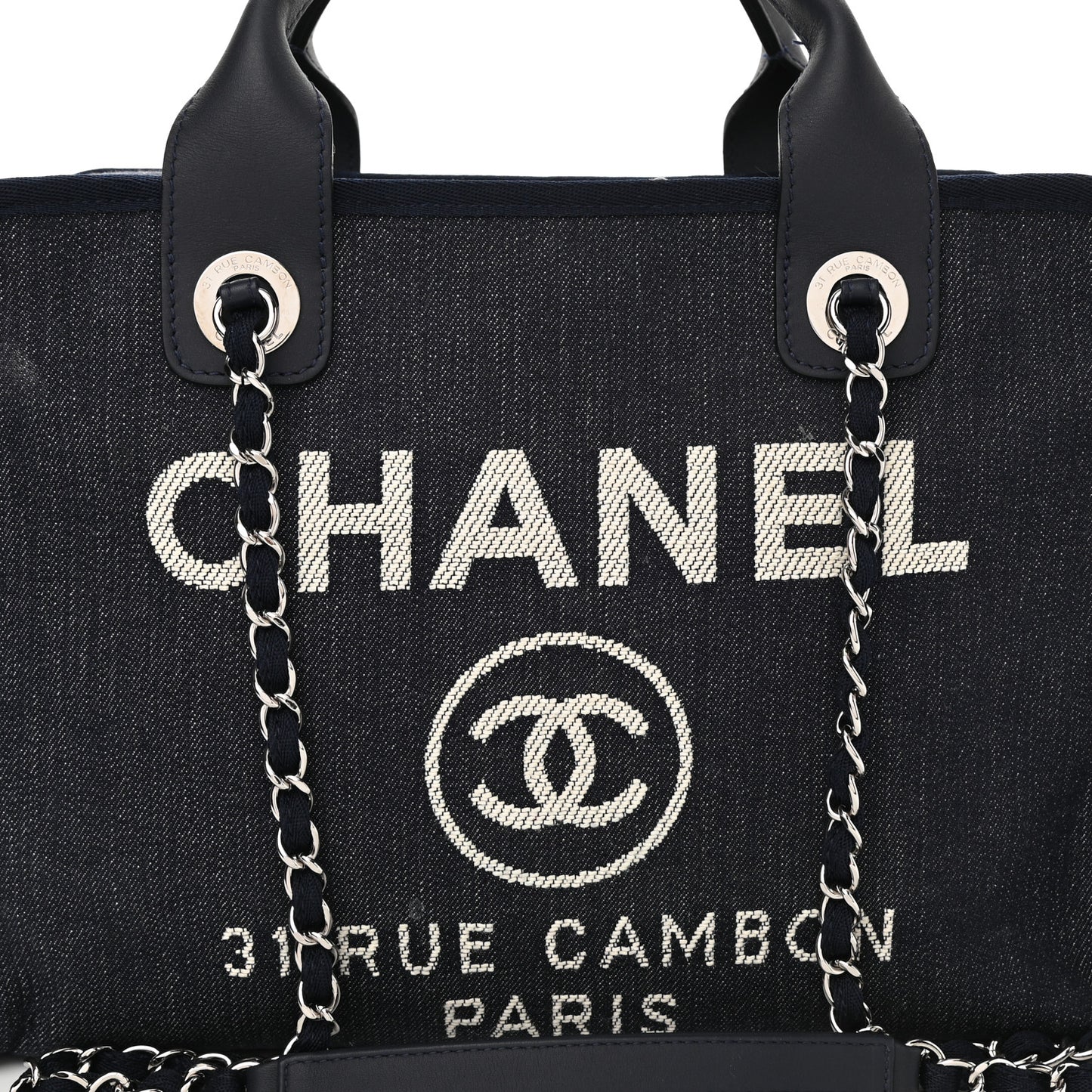 Denim Deauville Bowling Bag Dark Blue