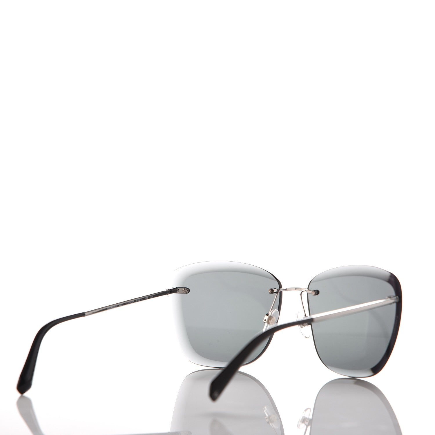 Chanel Butterfly Spring Sunglasses 4221 Dark Silver Grey 4 of 6