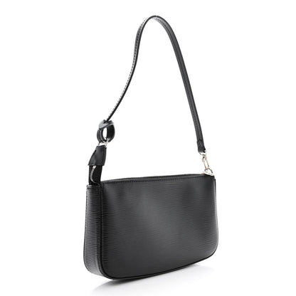 Louis Vuitton Epi Pochette Accessories NM Black 3 of 10